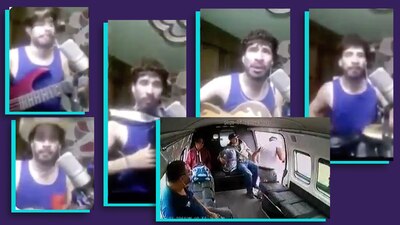 "Pedí las billeteras de pronto algo pasó, sentí que me golpeaban y mi compa corrió", dice la canción