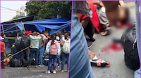 Maestro resulta gravemente herido durante protesta de la CNTE en el Centro de la CDMX