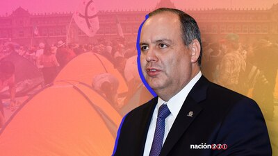 El líder de la Coparmex le dijo a AMLO que ponga día y horario par ir al Zócalo