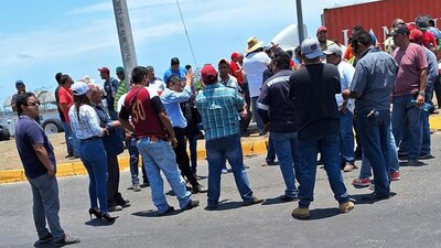 Lo hicieron para exigir mejoras en las condiciones laborales