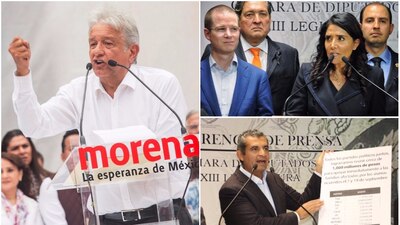 Los políticos se enfrascaron en una carrera para ver quién donaba más a los damnificados