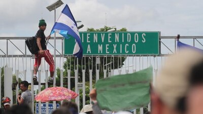 Miles de centroamericanos entraron a México por el estado de Chiapas