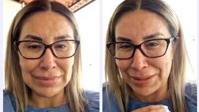 Tras ser atacada, Zulma Carvajal realizó una transmisión en video desde su muro de Facebook