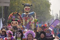 FOTOS: Así fue el Mega Desfile de Día de Muertos en CDMX
