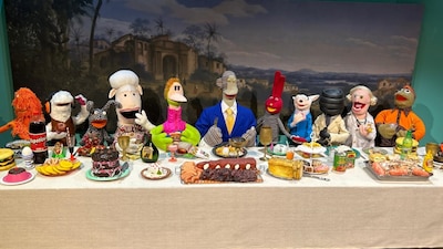 En la exposición se pueden admirar los títeres con los que se graba el programa