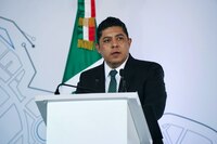 Ricardo Gallardo, gobernador de SLP, recibe amenazas en narcomanta