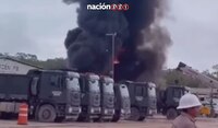 Se registra incendio en campamento del tramo 6 del Tren Maya