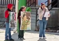 VIDEO: Emotivo homenaje de una primaria a agentes caídos durante operativo contra ‘El Mencho’