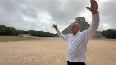 Le 'echó flores' a Chichén Itza, así como el patrimonio cultural del país