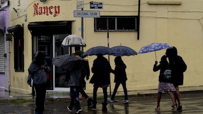 La Conagua dijo que en algunos estados se espera que también caiga granizo