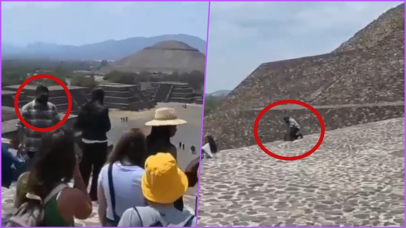 VIDEO: cámara 360 capta los segundos previos al tiroteo en Teotihuacán