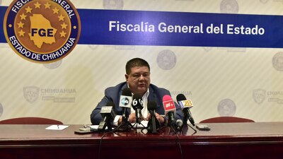 El fiscal de Chihuahua dijo que, como autoridad, se confirmará al 100% que se trata de él, una vez se hagan análisis