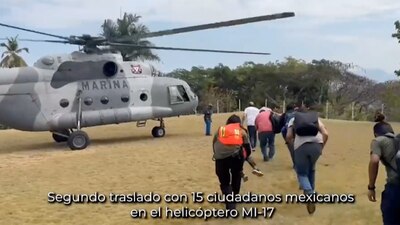 La Marina llevó a cabo un operativo especial