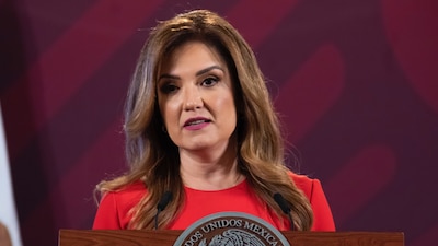 Maité Ramos señaló que se trata de "un tren que mide 25 metros de largo más la cabina, estamos hablando de 28 metros" de largo