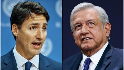 El primer ministro canadiense y el presidente electo mexicano tuvieron una llamada