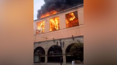 El inmueble está ubicado en avenida Insurgentes Sur y Arenal, en la colonia Santa Úrsula Xitla