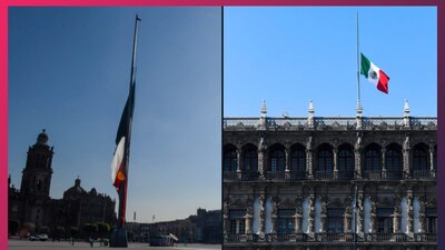 El Gobierno de la CDMX puso sus banderas a media asta en señal de respeto por la tragedia de la Línea 12 del Metro
