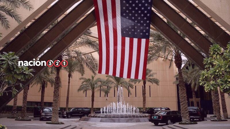 Atacan con drones la embajada de Estados Unidos en Riad, Arabia Saudita