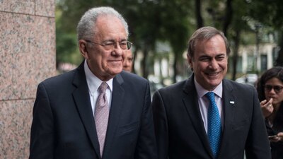 El futuro titular de la SCT y el líder del Consejo Coordinador Empresarial