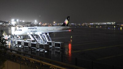 Se vio afectado por las fuertes lluvias que cayeron ayer por la tarde noche