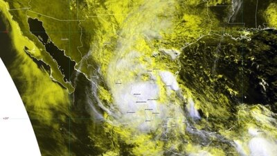 'Alberto' continuará internándose en México, con lluvias fuertes