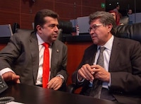 Diputada morenista acusa violencia política de género por parte de Monreal y Pedro Haces