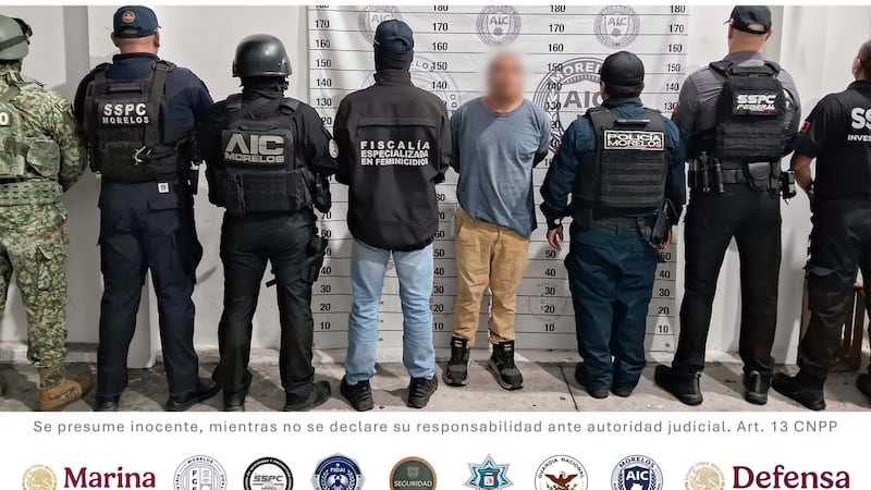 Ingresan al Cereso de Cuautla a ‘El Trompas’, presunto feminicida de Claudia Tacoronte