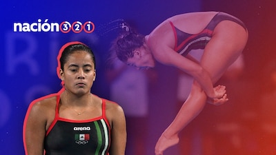 Alejandra Estudillo, la joven mexicana que brilló en París, tras llegar a la final de Clavados