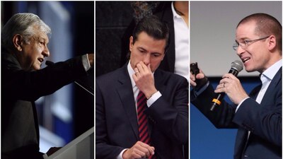Los candidatos presidenciables ahora hablan sobre Peña Nieto y la corrupción