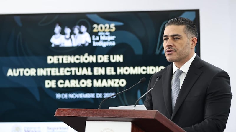 Harfuch descarta línea de investigación contra políticos por asesinato de Carlos Manzo