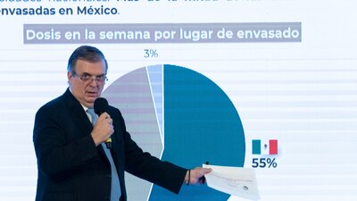 El canciller aseguró que sí desea participar en la contienda presidencial del 2024