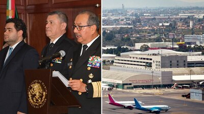 La Marina tomó el control del Grupo Aeroportuario que operará en las oficinas donde estaba Interjet