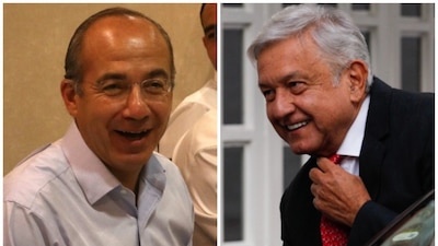 Calderón y AMLO se enfrentaron en las elecciones presidenciales de 2006