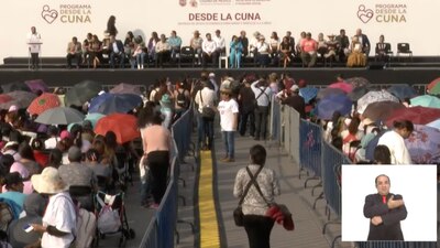 La jefa de Gobierno encabezó el arranque de entrega de apoyos Desde la Cuna