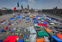 Maestros de la CNTE instalan plantón en el Zócalo de la CDMX; ¿por qué protestan?