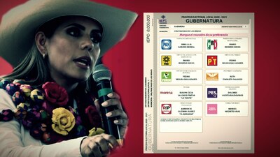Evelyn Salgado usará el apodo que hizo famoso a su padre, el senador con licencia, Félix Salgado Macedonio