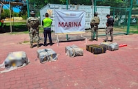 Marina incauta más de 200 kilos de cocaína en el puerto de Manzanillo, Colima