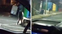 VIDEO: Policías de la CDMX graban a extraña mujer en calles de Xochimilco