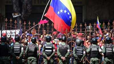 La oposición venezolana se enfrentado a la policía en distintas manifestaciones