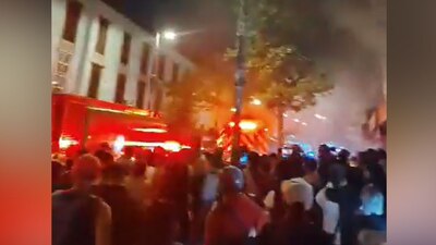 Bomberos acudieron a la zona de forma inmediata