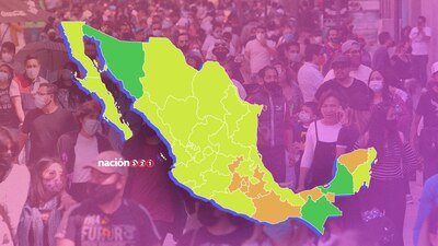 Hay tres estados que estarán en semáforo verde y ninguna entidad está en rojo