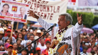 El virtual presidente electo fue el que más municipios visitó en campaña