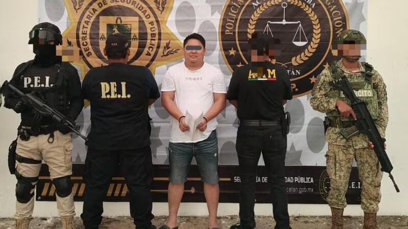 Detienen en Mérida a ‘El Fresa’, presunto líder del Cártel del Pacífico en Chiapas