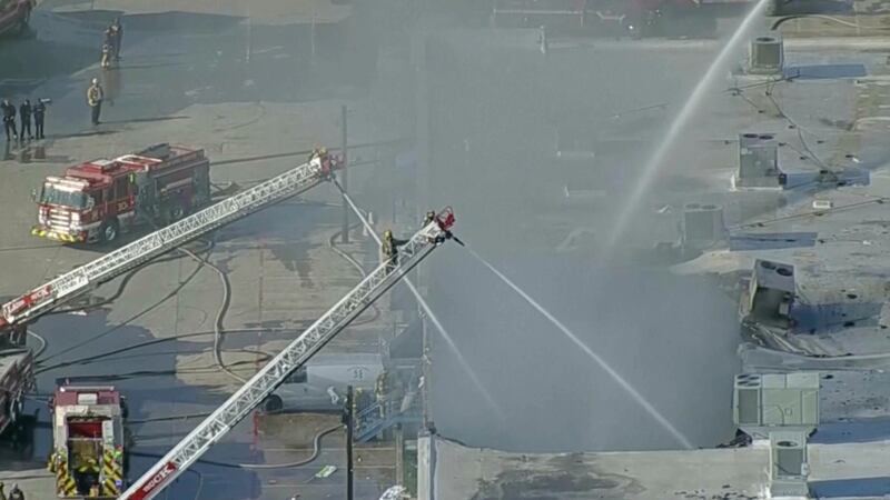 Se incendia centro comercial en EU... mueren cientos de animales de una tienda de mascotas