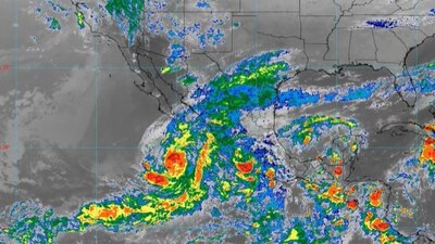 Por la presencia de 'Max' y 'Lidia', en México se presentan afectaciones