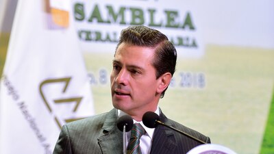 El presidente no dijo el nombre de AMLO, pero sí se refirió a las propuestas del morenista