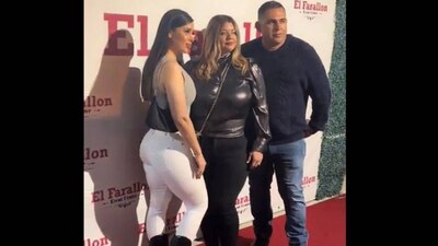 Estuvo en la zona VIP del lugar