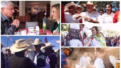 Cuando las elecciones se acercan, podemos ver a los políticos en lugares que no frecuentan