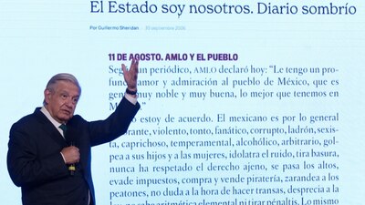 El mandatario aseguró que tomó la decisión para que el comunicador "no ande inquieto" por amenazas