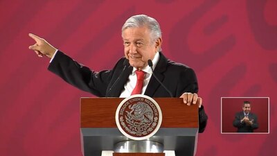 AMLO invitó a los mexicanos a festejar el primer aniversario de su triunfo electoral en el Zócalo